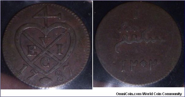  1 Keping coin, Netherlands East Indies (Sumatra) 