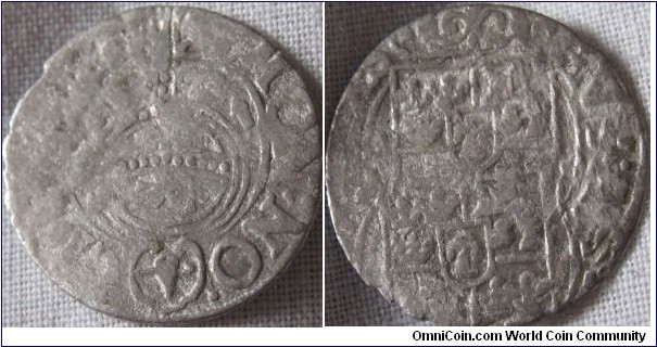 1623 3 polka reverse struck twice interesting coin, also a strange line in the date area and Z4 instead of 24