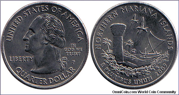 2009-P Northern Mariana Islands quarter