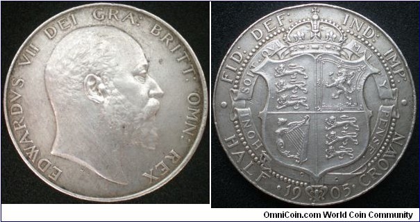 Rare 1905 Halfcrown
Sold