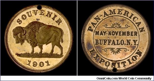 Pan-American Exposition buffalo so-called dollar.
