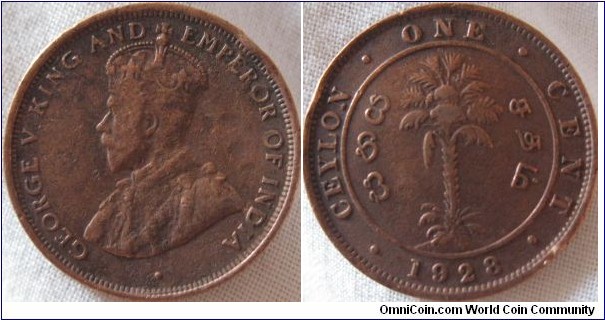 1921 1 cent, F grade but polished 2,500,000 minted