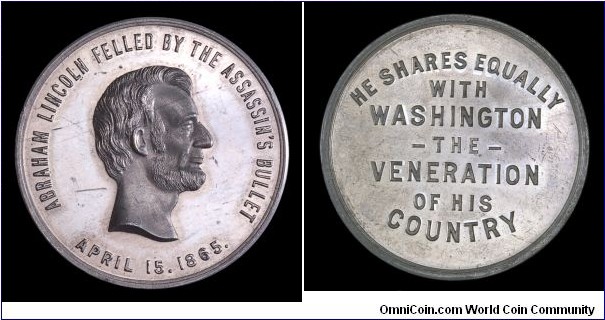 Elder's Lincoln medal, the Veneration of His Country.