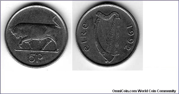 5 Pence__km# 28__1992-2000