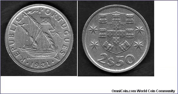 2.5 Escudos__1981_1963-1985