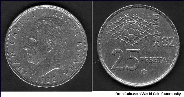 25 Pesetas__km# 818__World Cup Soccer