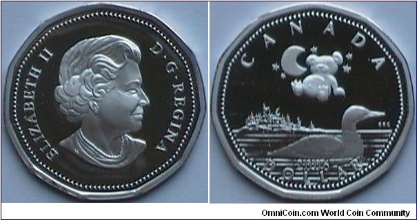 Canada, 1 dollar, 2006 Baby lullabies, Sterling Silver Coin