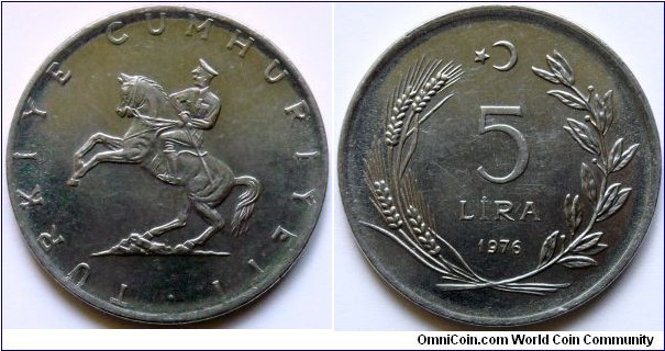 5 lira.
1976