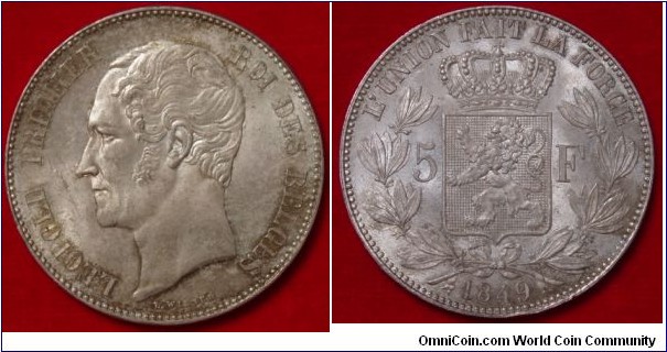 1849 5francs