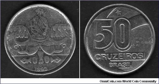  50 Cruzeiros__ km# 620.2__(1990-1992)