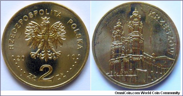 2 zlote.
2010, Krzeszow.
Metal; Nordic Gold.
Weight; 8,15g. Diameter; 27mm.
Mintage; 1.000.000 units.