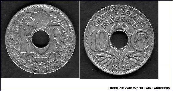 10 Centimes__ km866a__ (1917-1938)