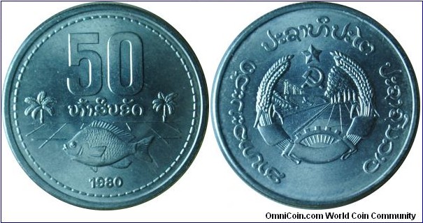Laos 50att 1980