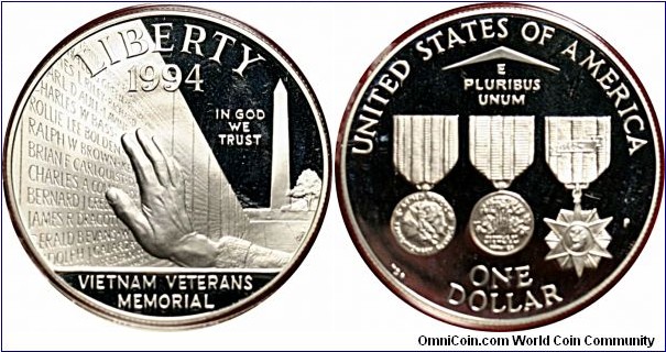 Vietnam veterans memorial comm. $