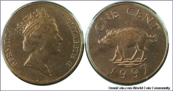 Bermuda(British)1cent-km44b-1997