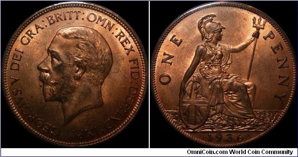 Great Britain 1 Penny 1936