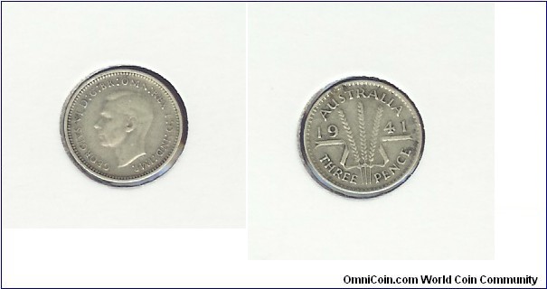 1941 Threepence