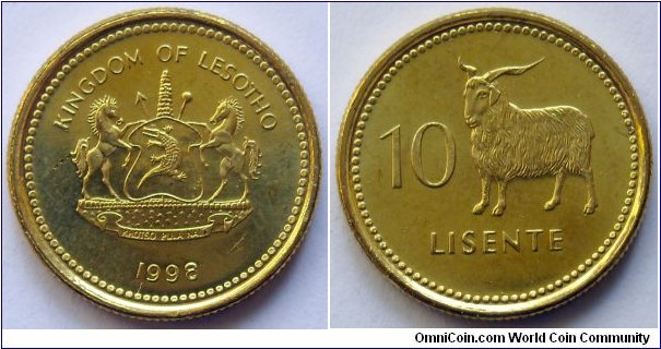 10 lisente.
1998