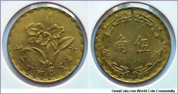 5 jiao.
1973