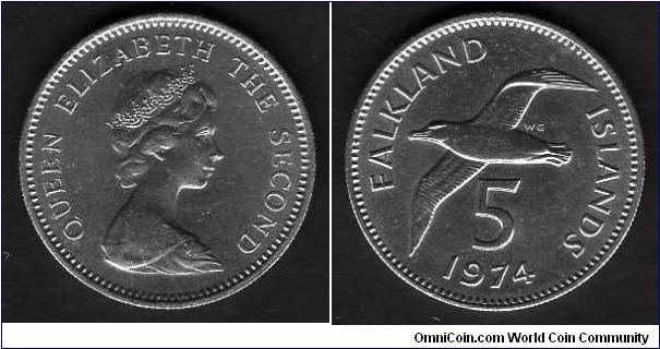 5 Pence	__	Km# 4.1