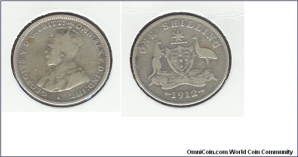 1912 Shilling