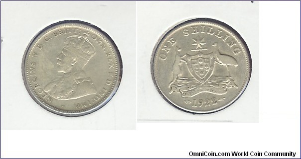 1922 Shilling