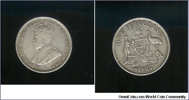 1927 Shilling