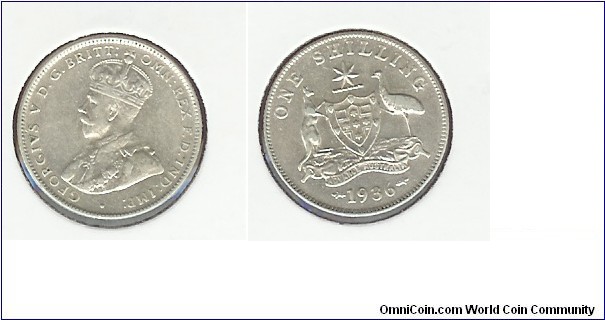 1936 Shilling