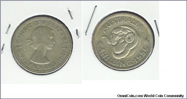 1956 Shilling