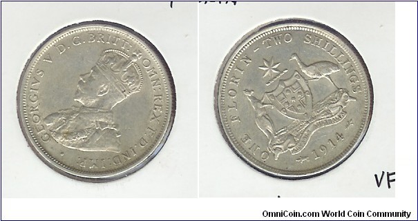 1914 Florin 