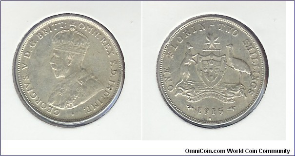 1915 (H) Florin. 