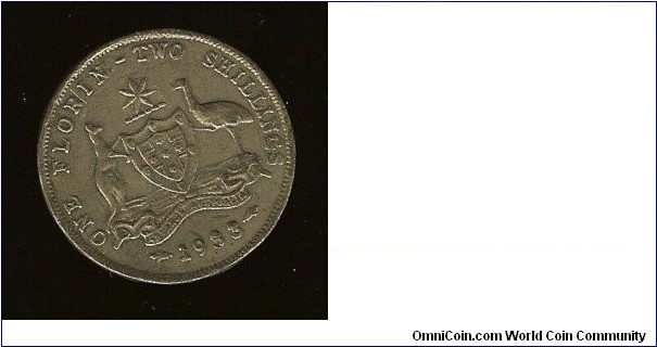 1933 Florin COUNTERFEIT