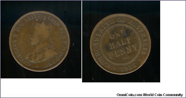 1912 Halfpenny