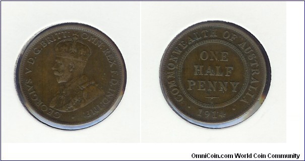 1914 (H) Halfpenny