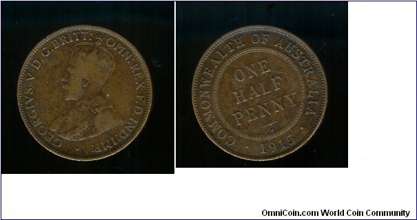 1915 (H) Halfpenny