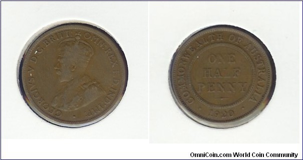 1920 Halfpenny