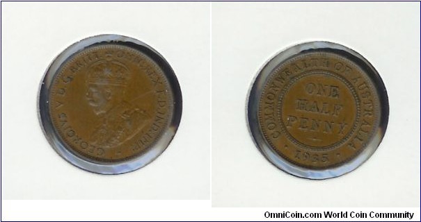 1935 Halfpenny