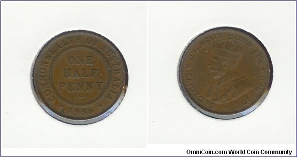 1936 Halfpenny