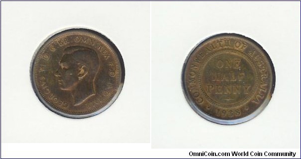 1938 Halfpenny