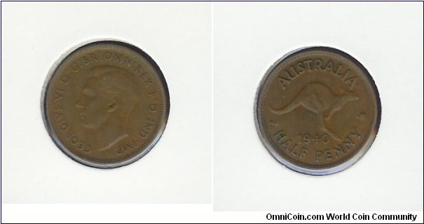 1940 Halfpenny