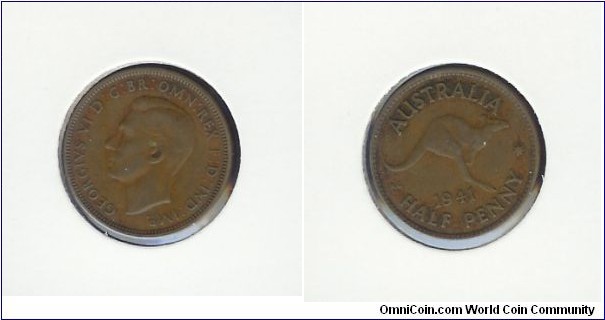 1941 Halfpenny