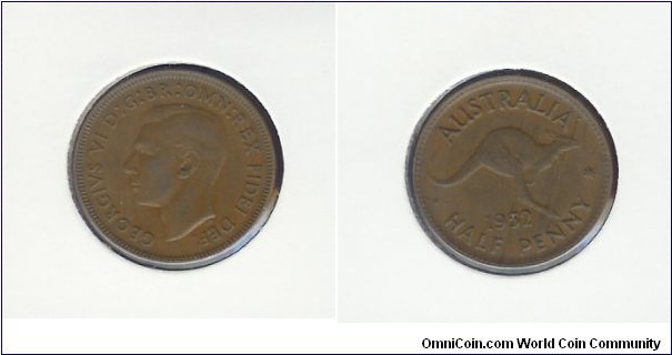 1952 Halfpenny