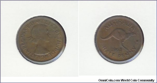 1961 Halfpenny