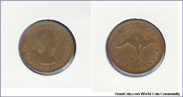 1962 Halfpenny