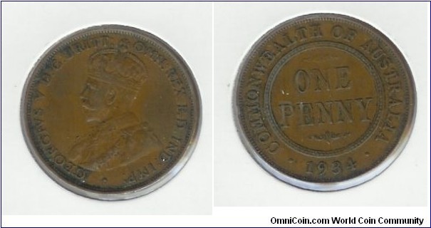 1934 Penny