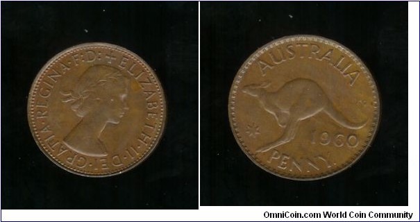 1960 penny