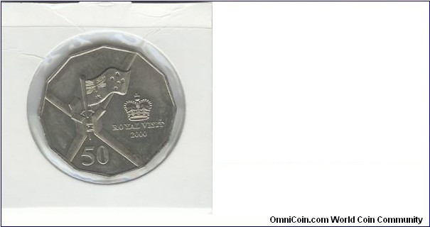 2000 fifty cent. Royal Visit