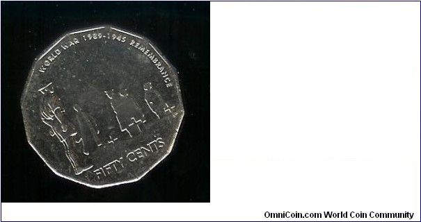 2005 fifty cent. 60th Anniversary of the End of WW2