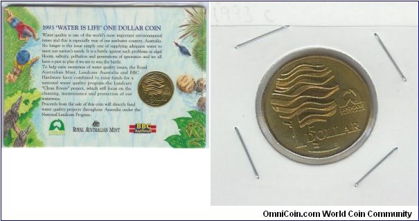 1993 $1 Landcare BBC 