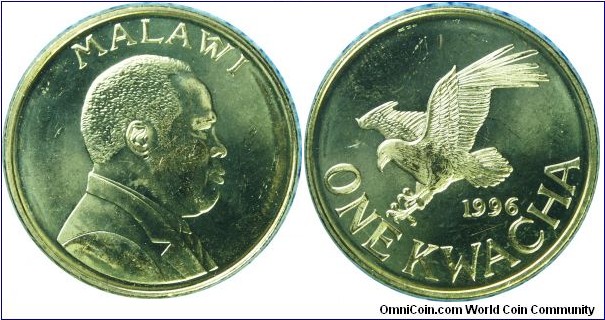 Malawi 1kwacha-km28-1996